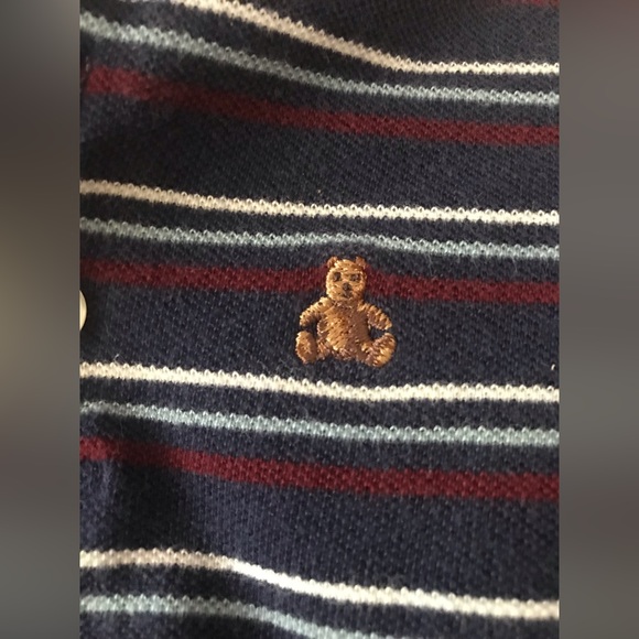 Baby Gap 6-12 months polo style collared long sleeve 100% cotton bodysuit onesie - Picture 2 of 4